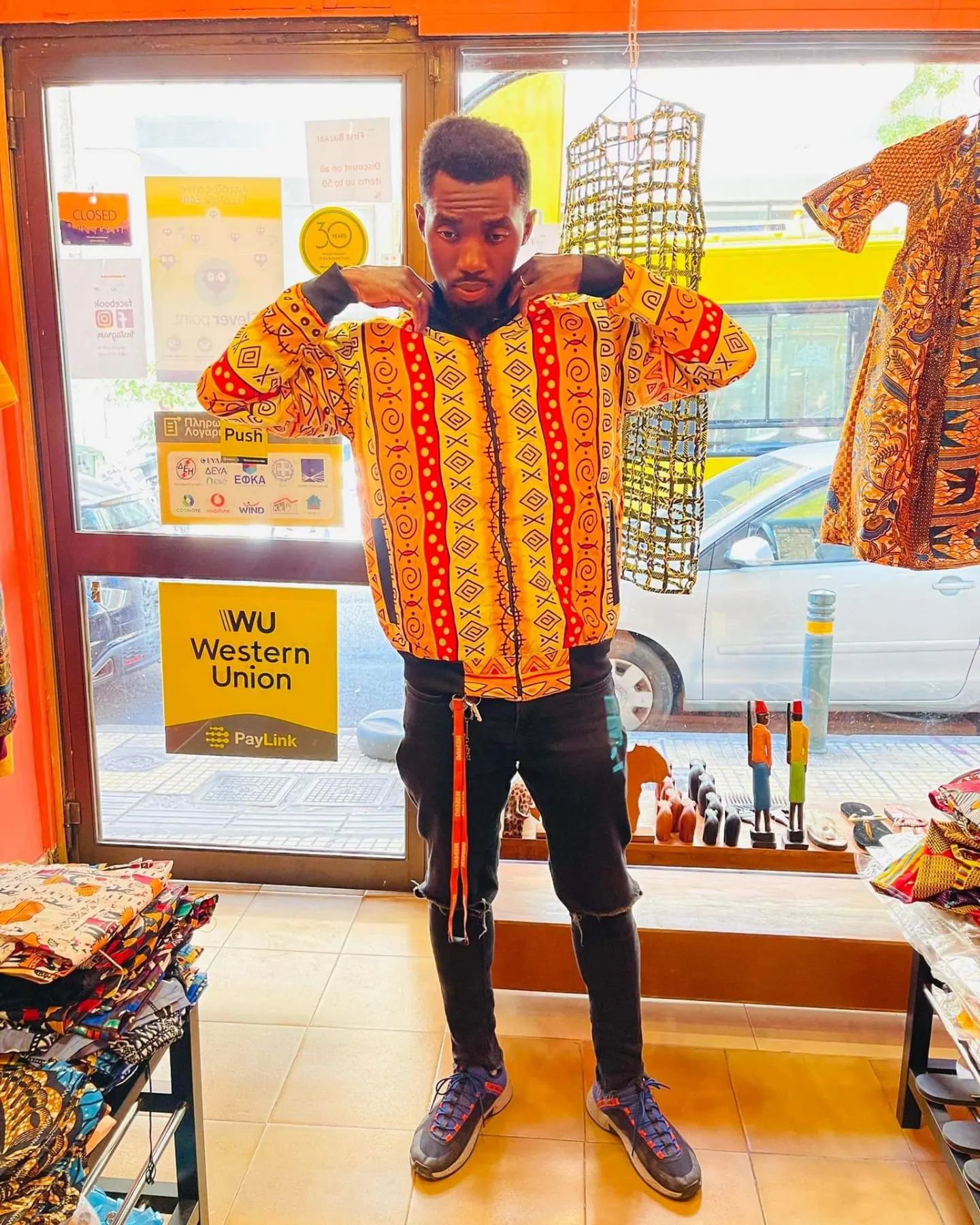 African Bomber  Jacket UniSex