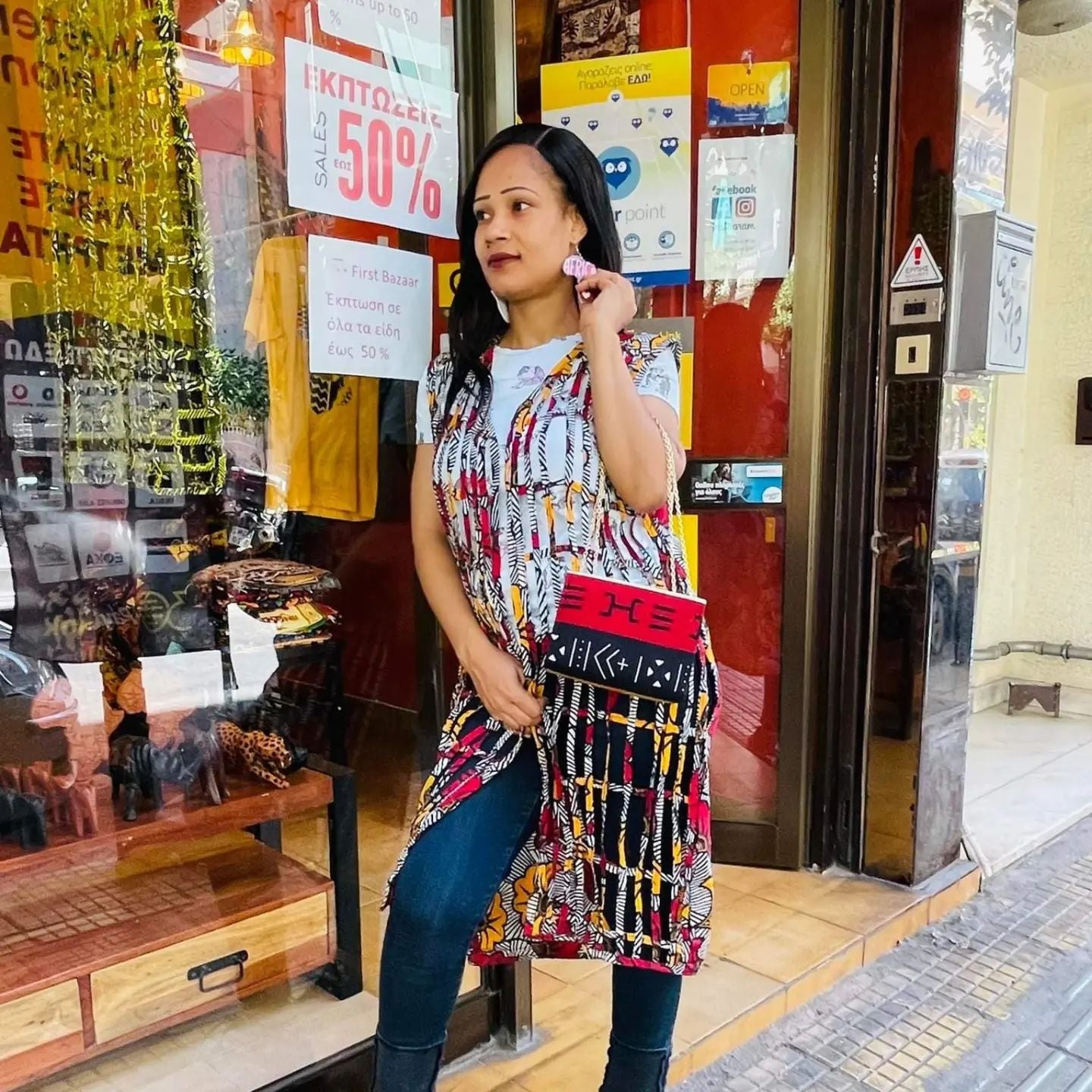 African Long Dress Women Clothes