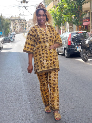 Robe longue africaine pour femme
