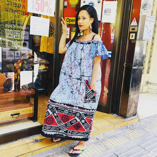 African Long Dress Women Clothes